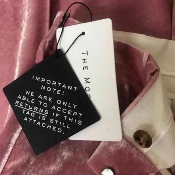 Racil Woman Charlie Velvet High-Waisted Wide-Leg Trousers | Size 10 - Picture 12 of 15